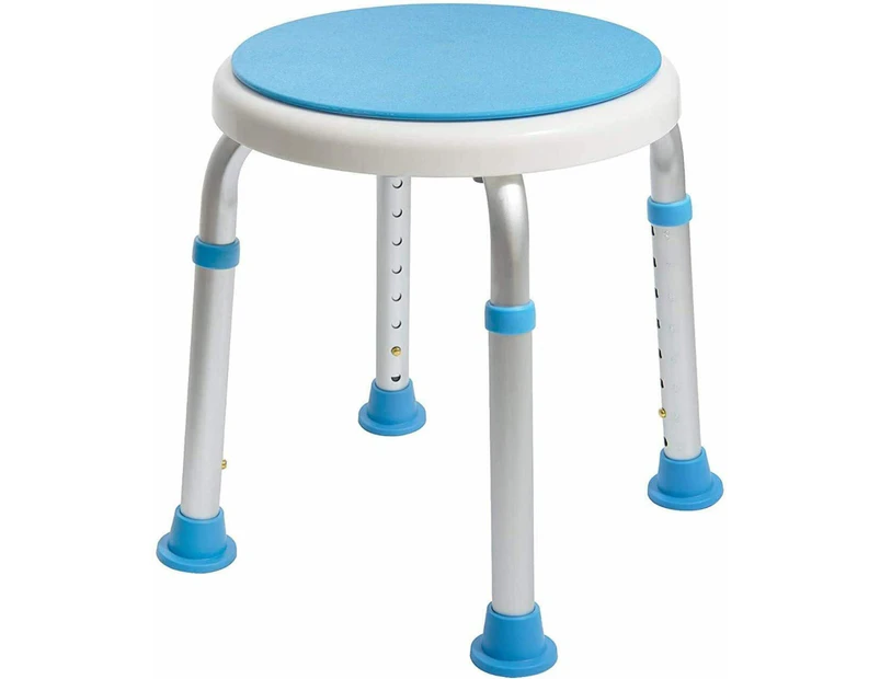 Altus Adjustable Swivel Shower tool Seat Bench with Anti-Slip Rubber Tips for Safety and Stability