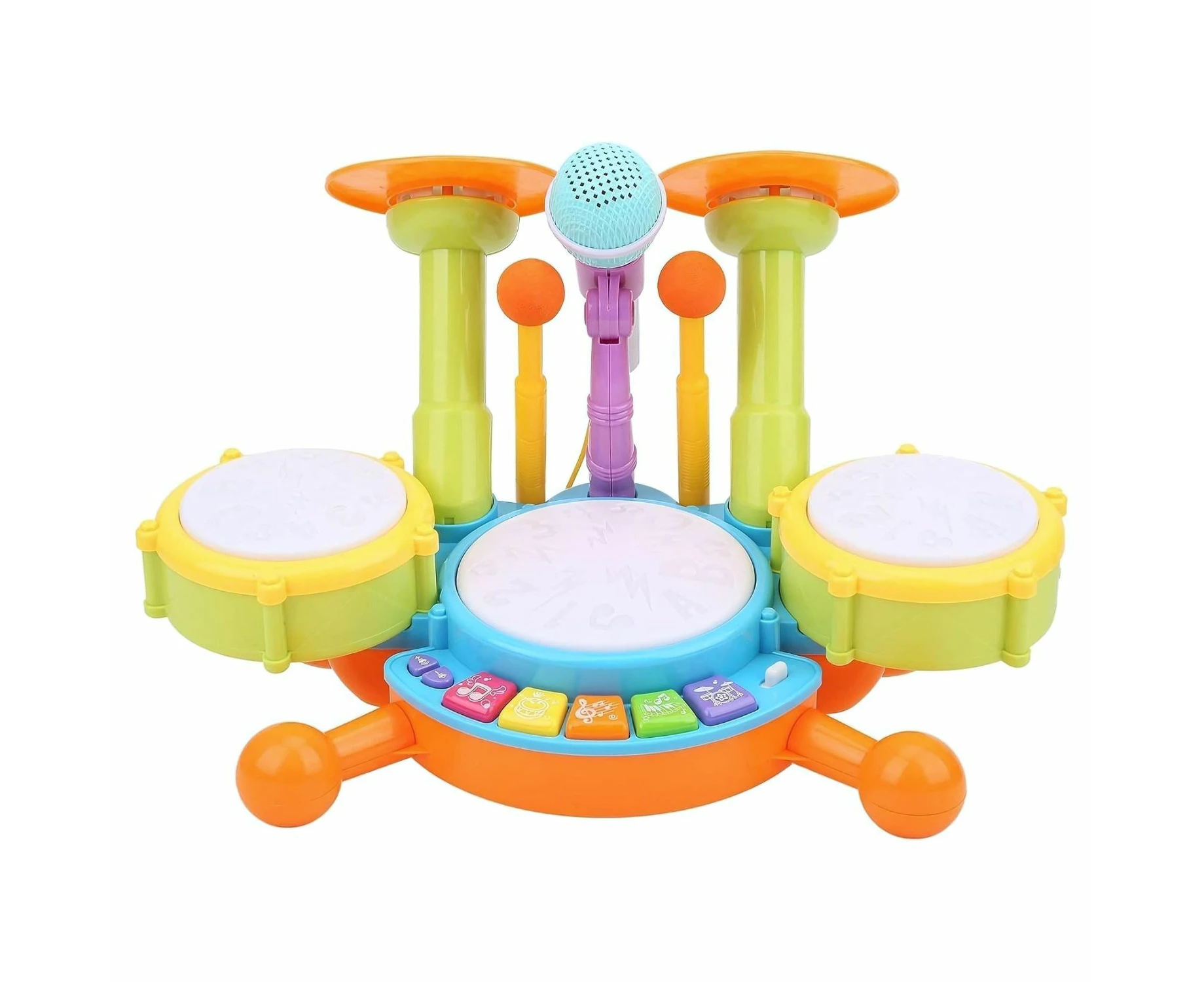 GOMINIMO Kids Musical Instrument Playset Basic Version Drum Toy Set