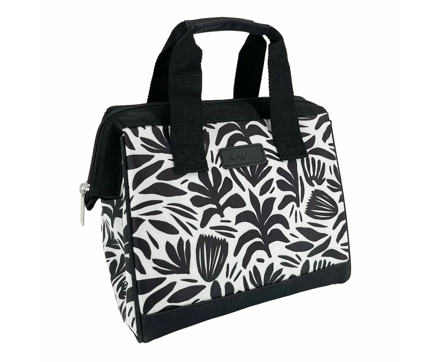 Sachi "Style 34" Insulated Lunch Bag Monochrome Blooms