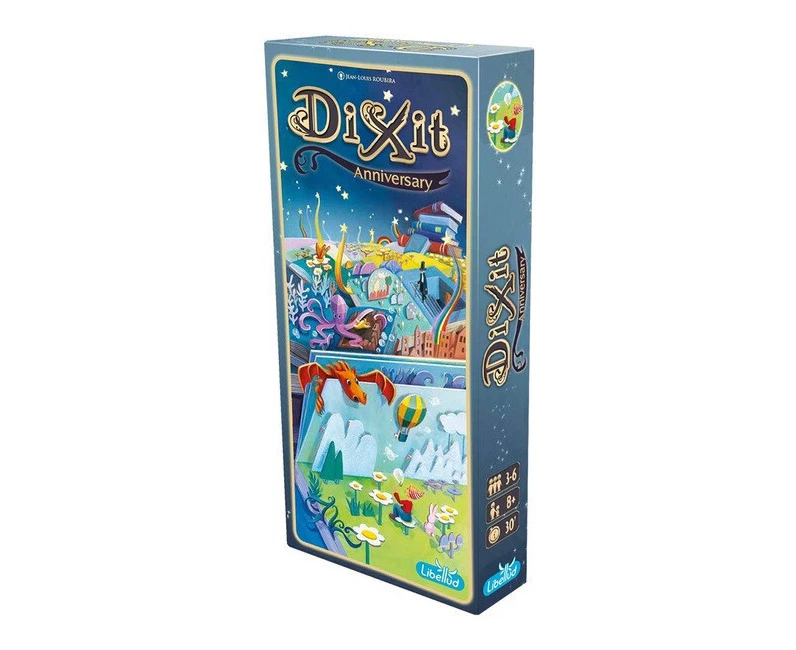 Asmodee Dixit 10th Anniversary Family Fun Strategy Tabletop Expansion Pack 8y+