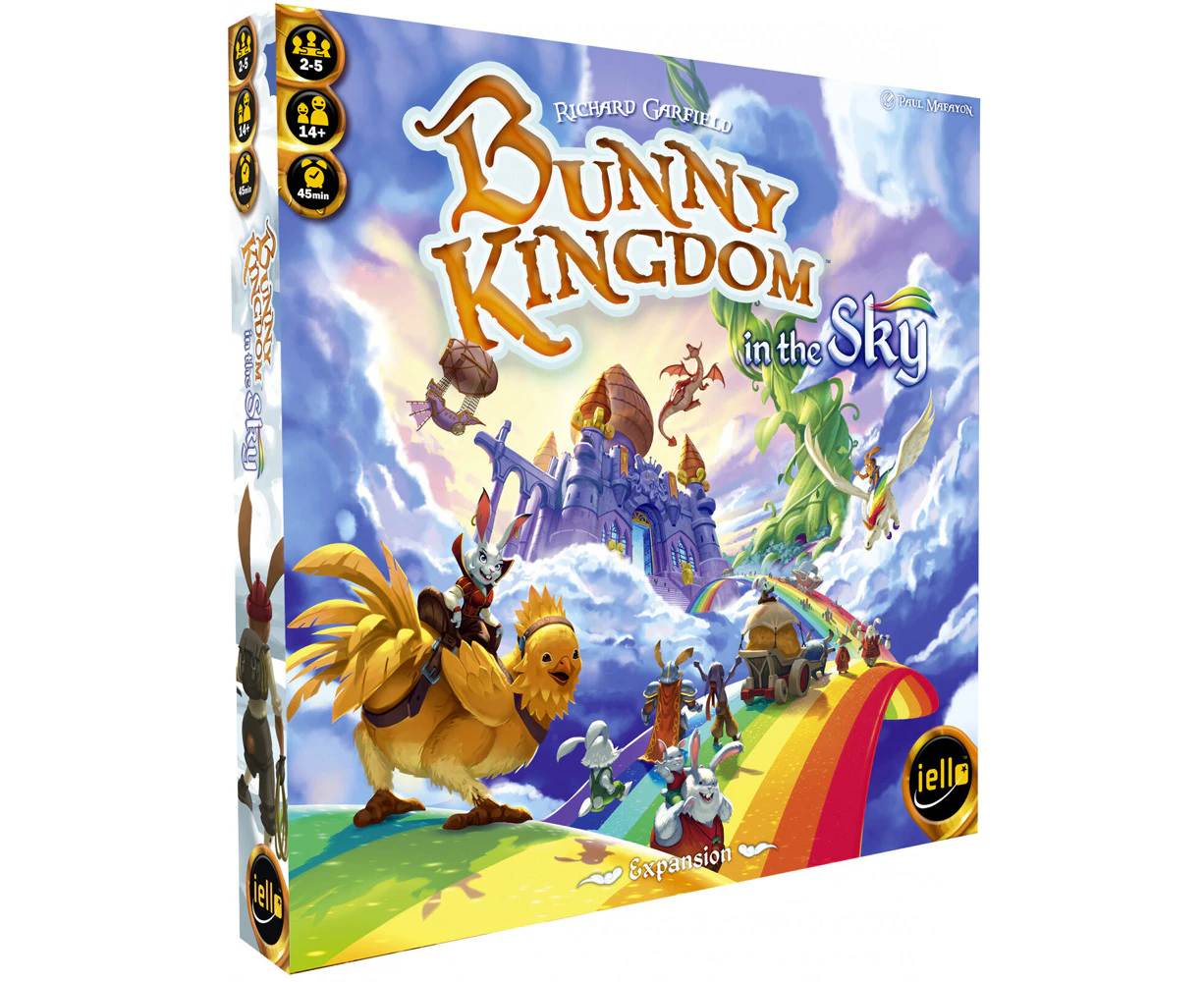 Iello Bunny Kingdom in the Sky Expansion Tabletop Board Strategy Tile Game 14y+