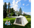 Vibe Geeks Upf50+ Easy Pop Up Outdoor Camping Tent For 3-4 Person