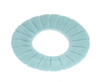 Toilet Seat Cover Thickened Washable Soft Material Keep Warm Skin Friendly Durable Exquisite Color Toilet Seat CushionGreen