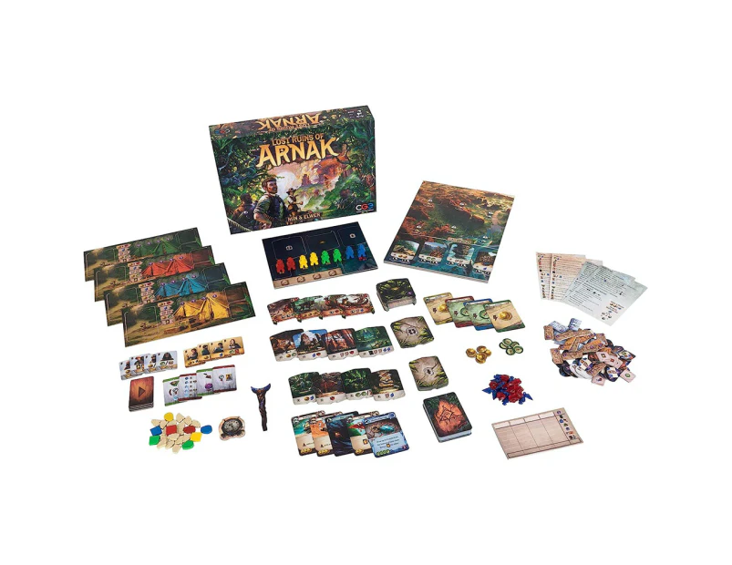 Czech Games Lost Ruins of Arnak Strategy Adventure Play Board Tile Game 12y+