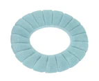 Toilet Seat Cover Thickened Washable Soft Material Keep Warm Skin Friendly Durable Exquisite Color Toilet Seat CushionGreen