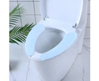 Bathroom Warmer Toilet Seat Cover Pads Washable and Reusable Toilet Seat Cushion Pad Toilet Seat Warmer Cover Bathroom