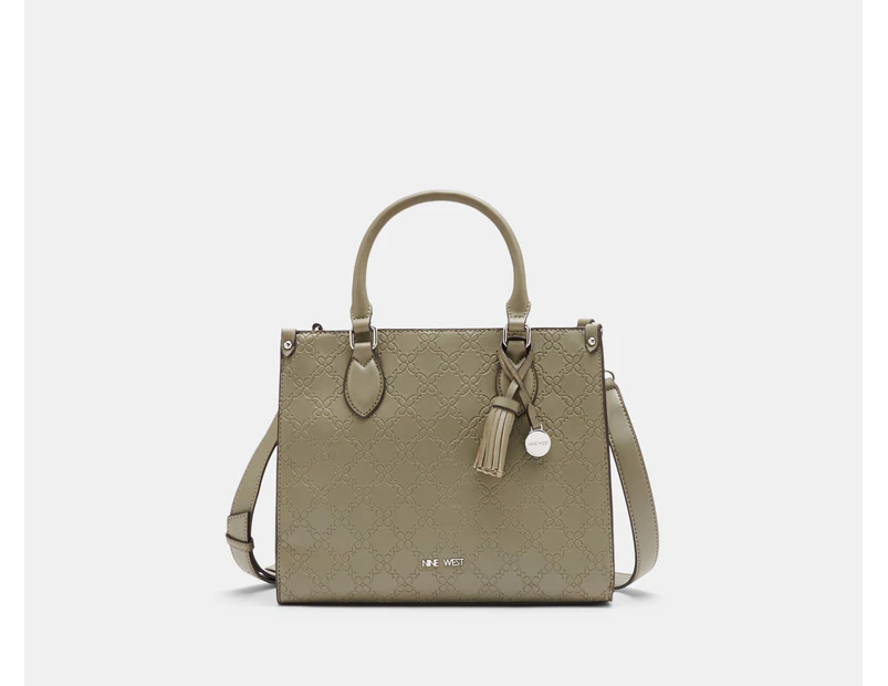 Nine West Chelsay Satchel Bag - Faded Army