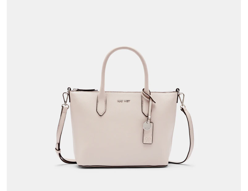 Nine West Violla Satchel Bag - Cement