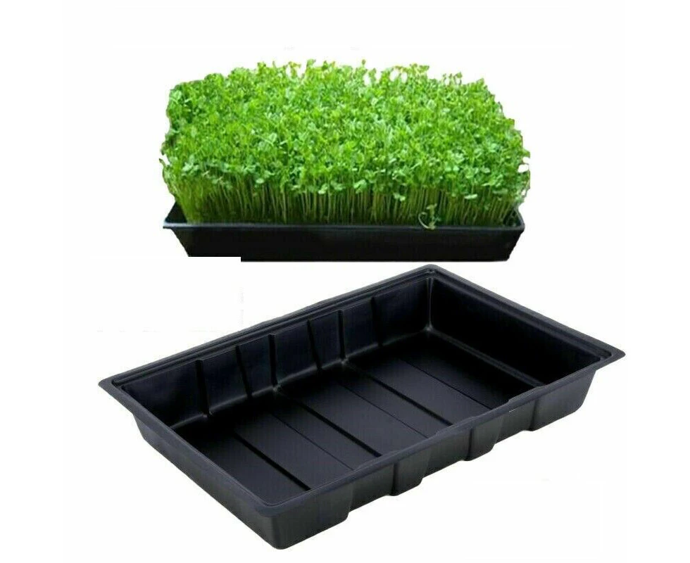 9 X Garden Planter Pot Seed Seeding Tray Pots Plant Nursery Soft Plastic