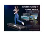 BLACK LORD Treadmill Electric Walking Pad Exercise Fitness Machine Home Gym