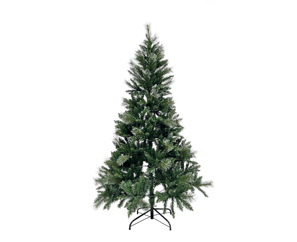 CarolCraft 180cm 6FT Christmas Tree- Xmas Decorations 696 Tips Green