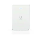 Ubiquiti UniFi Wi-Fi 6 In-Wall Wall-mounted Access Point with a built-in PoE switch.