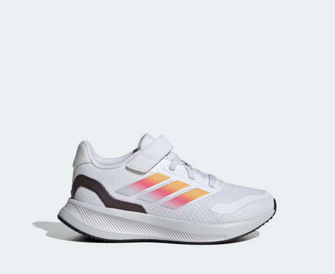 Adidas Kids' Runfalcon 5 Running Shoes - White/Spark/Lucid Pink