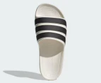 Adidas Unisex Adilette Flow Slides - Off White/Core Black