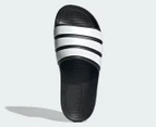 Adidas Unisex Adilette Flow Slides - Core Black/Cloud White