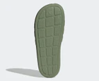 Adidas Unisex Adilette Flow Slides - Tent Green