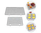 2pcs Nonstick Cake Cooling Rack