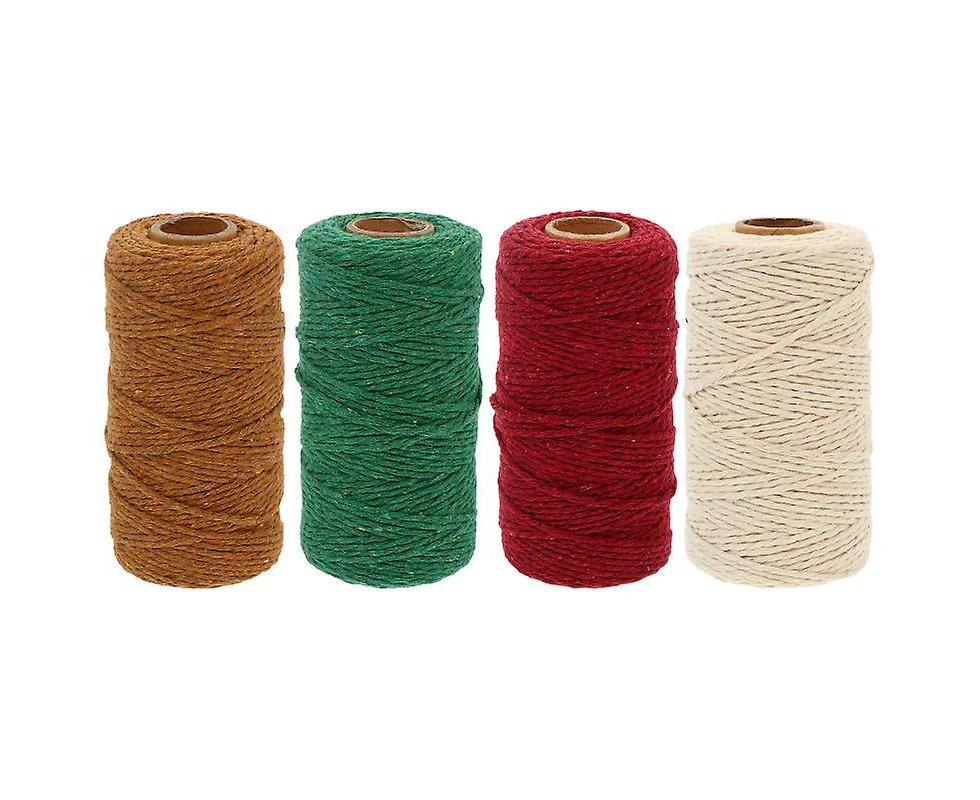 4rolls Macrame Cotton Cord