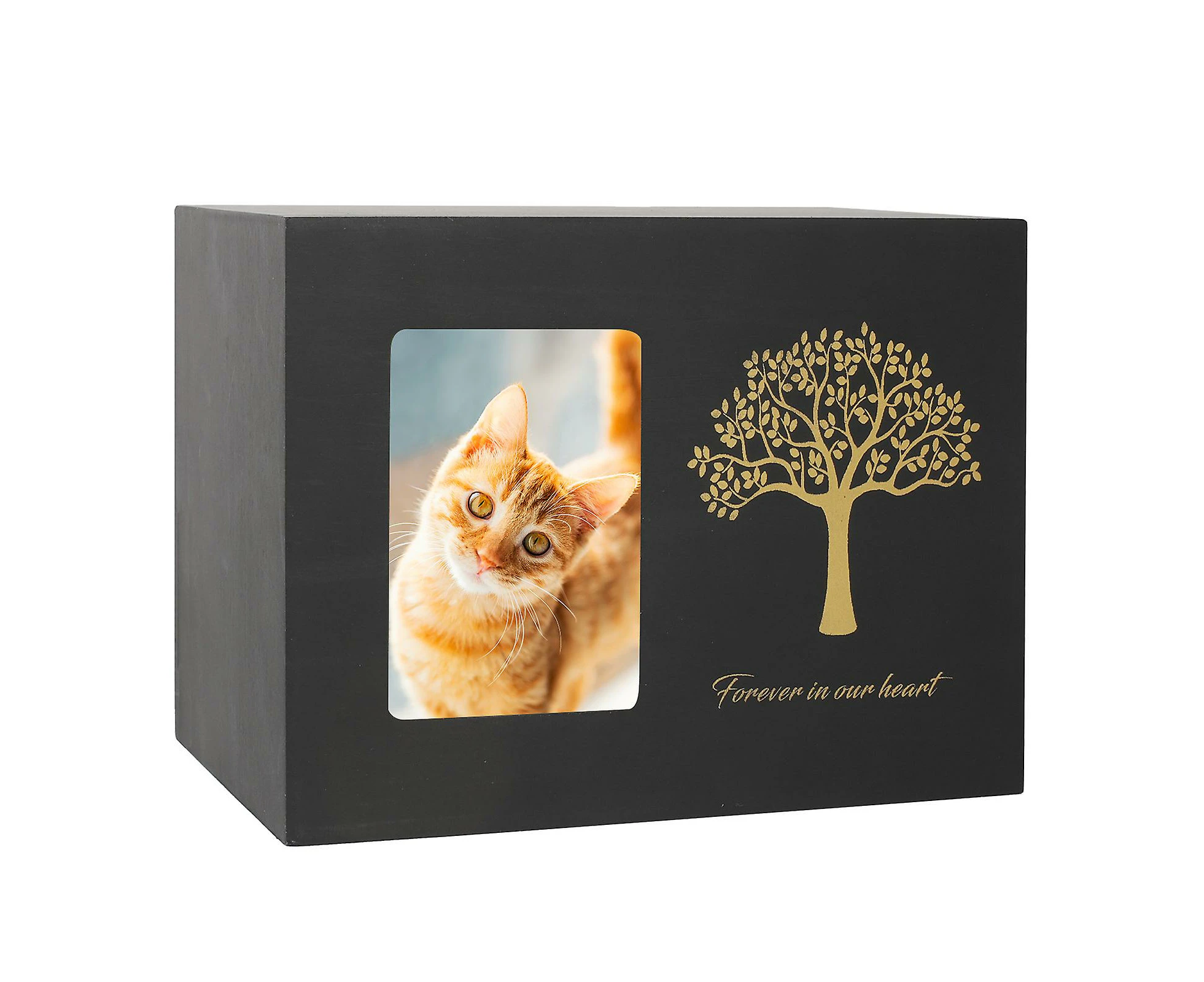 Handmade Urn For Pets Ashes With Photo Frame Layout Ashes Photo Box