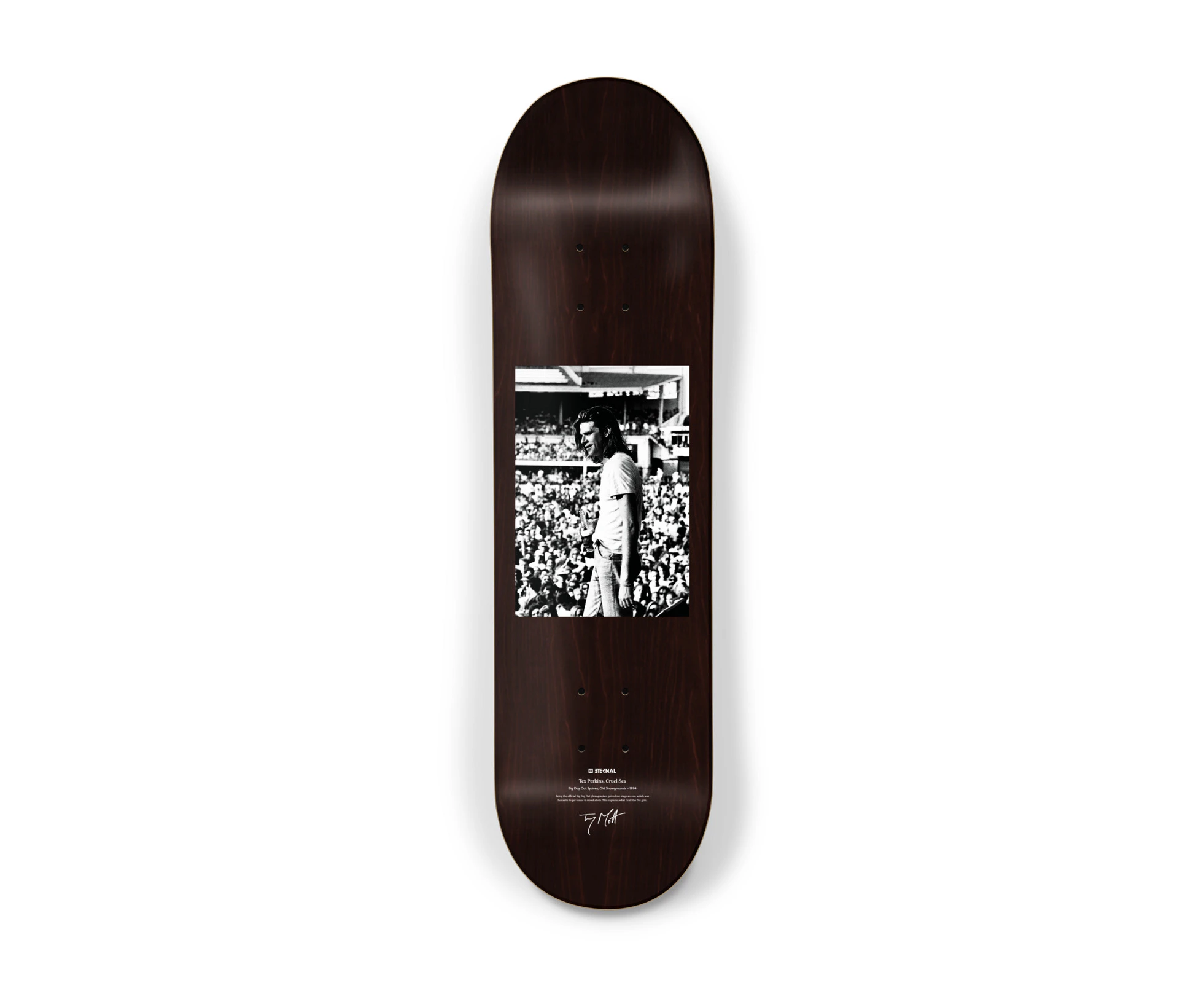 Eternal x Tony Mott Deck Tex Perkins 8.0