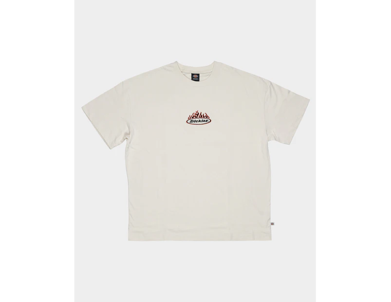 DICKIES Fire Boy Oversized Box Fit Tee BONE