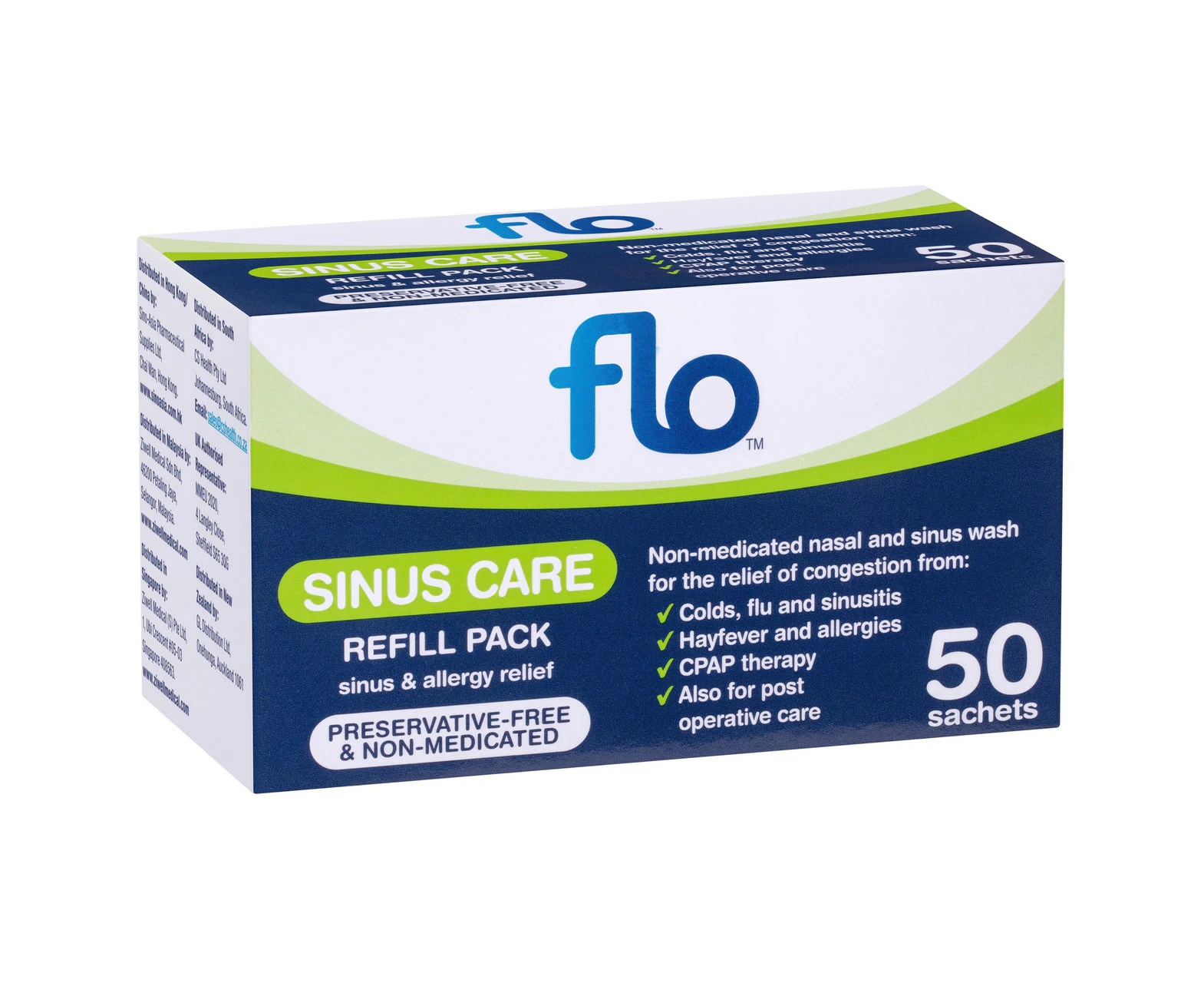 FLO Sinus Care Refill 50 Sachets