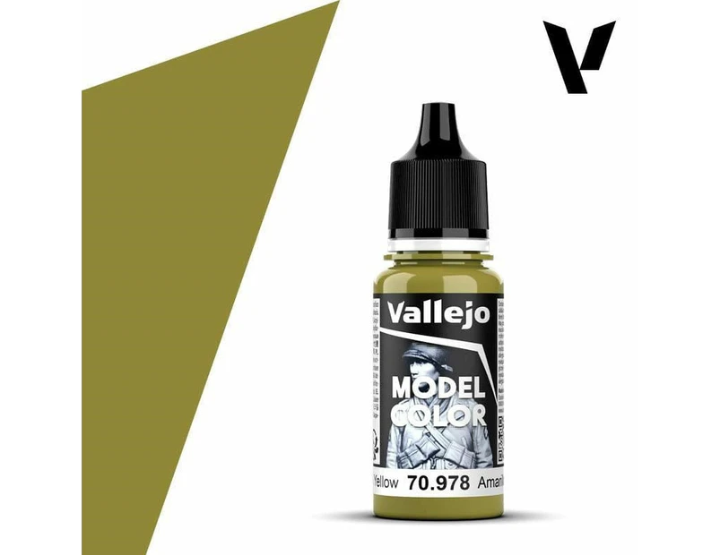 Paint - Vallejo Model Color - #120 - Dark Yellow V2