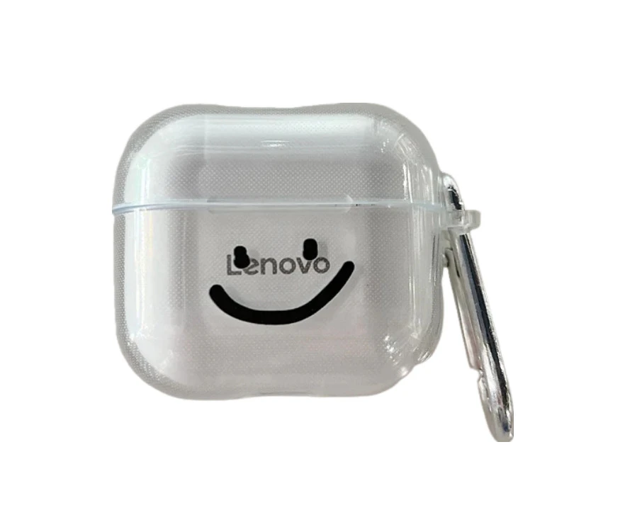 Anymob Earphone Case Big Smile For Lenovo LP40 TWS Headphone Case Protective Charging Box