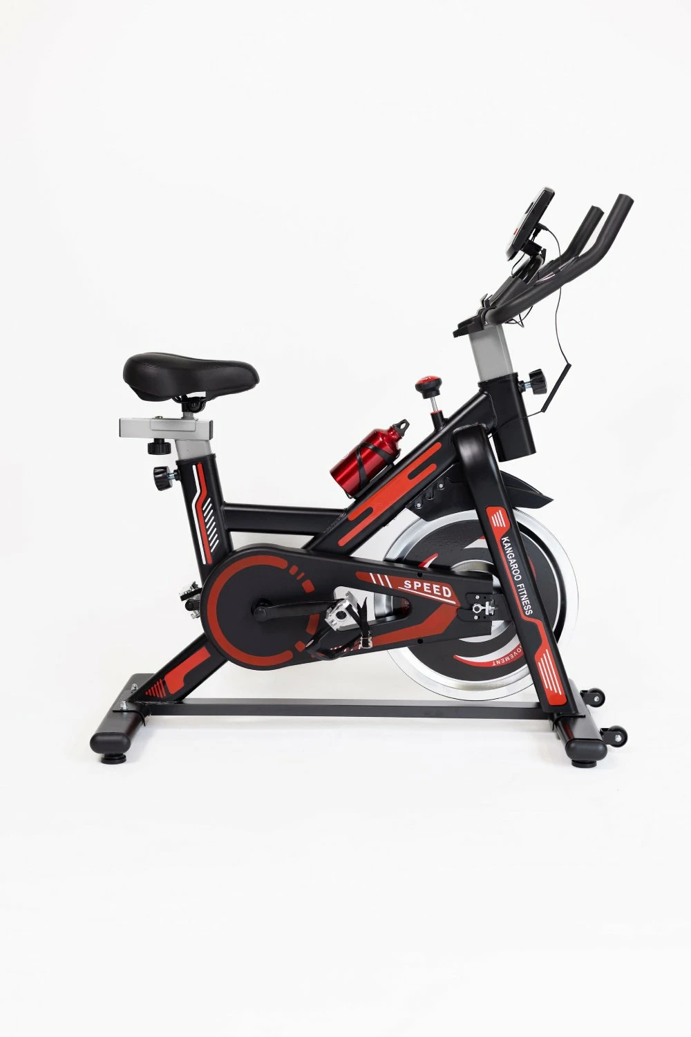 Kangaroo Fitness Exercise Spin Bike (Red)