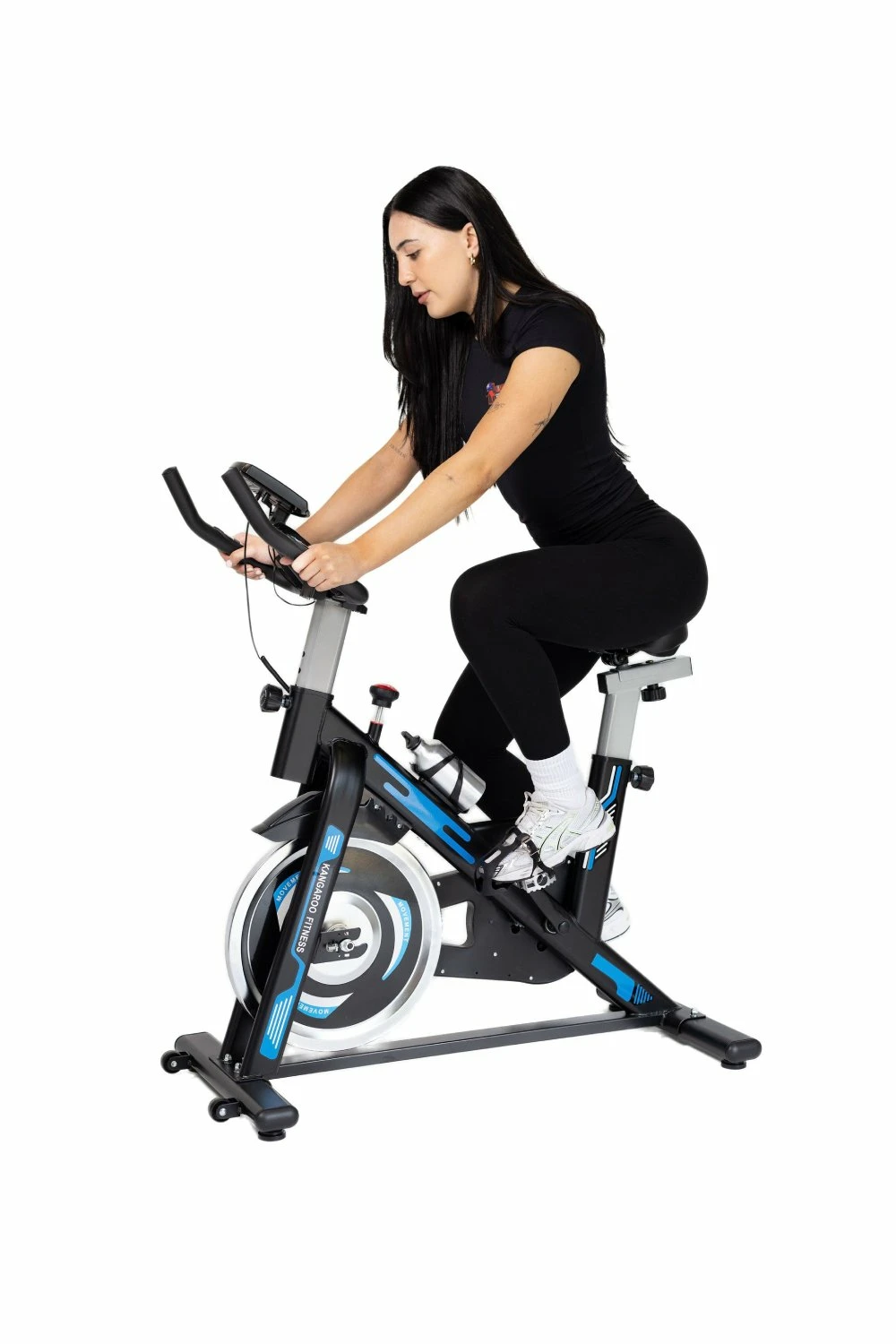 Kangaroo Fitness Exercise Spin Bike (Blue)