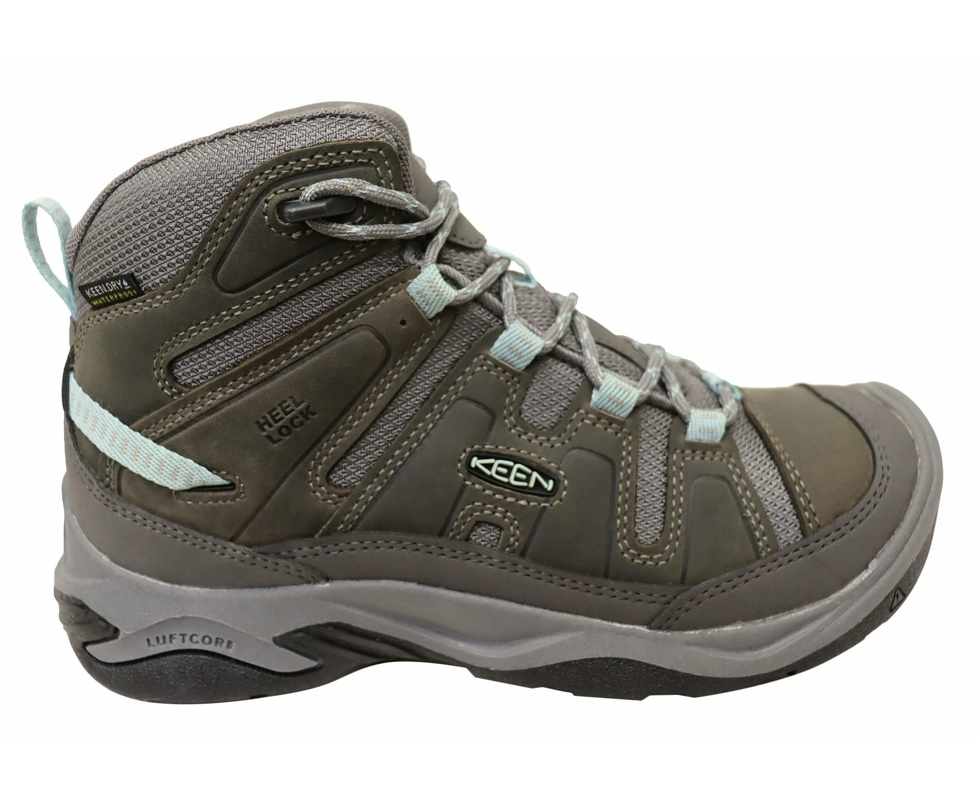 Keen Circadia Mid Waterproof Womens Leather Wide Fit Hiking Boots