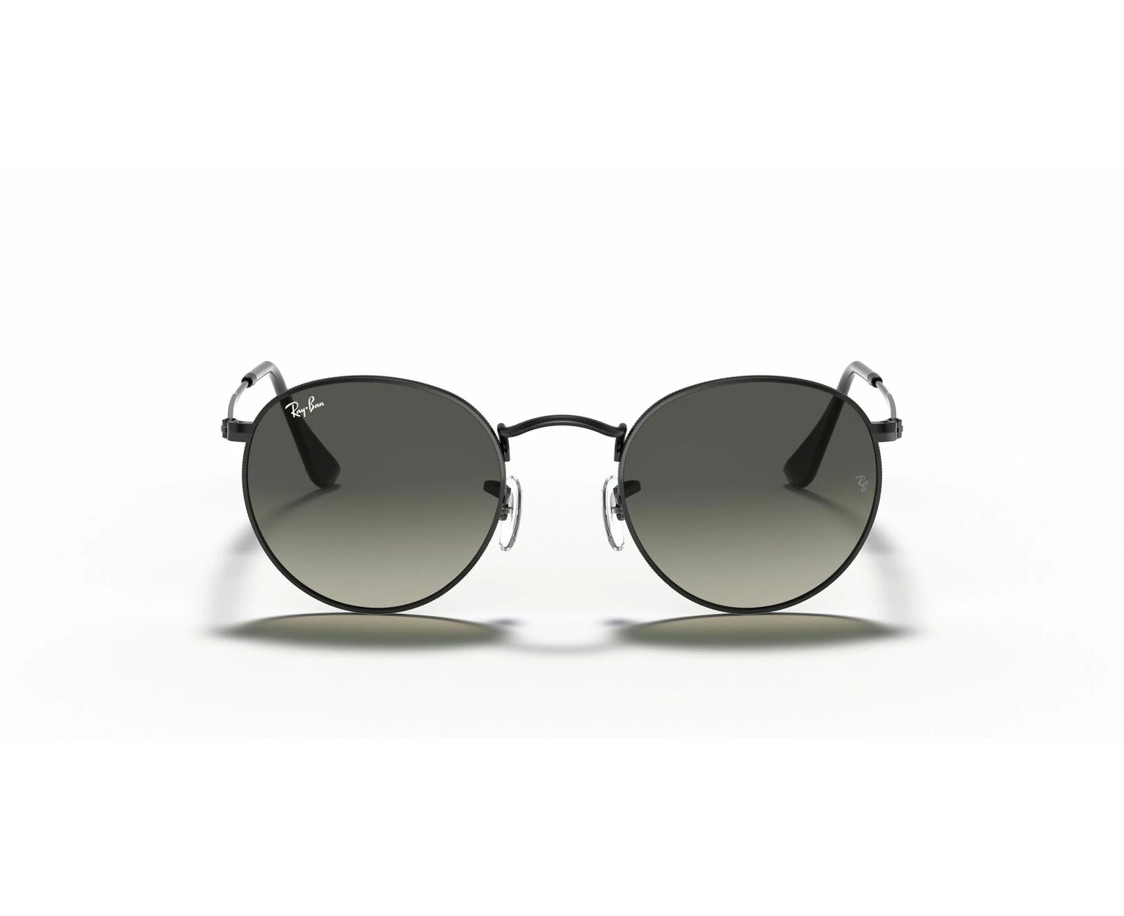 Ray-Ban Round Flat Grey Gradient Lenses Sunglasses