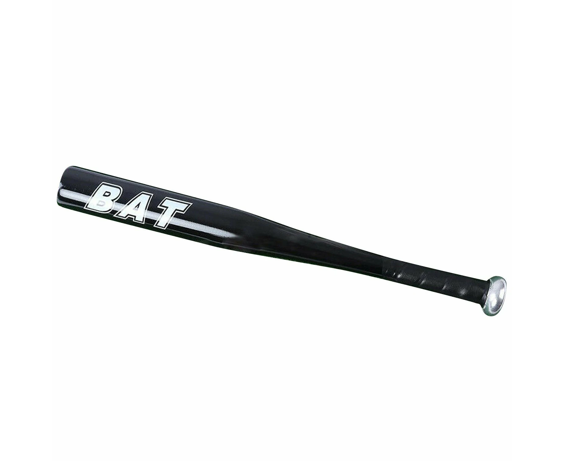 Outdoor Light Weight Aluminum Wood Baseball Bat - Black 25inch / 63cm