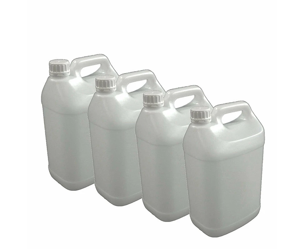 6L Water Jerry Can Plastic Food Grade Camping Petrol Fuel Liquid White Bulk