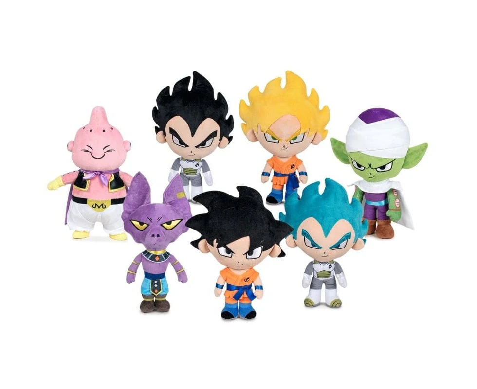 Dragon Ball Super Plush 7 Models 20 Cm - Soft Cuddling Stuffed Animal - Tv Show Anime Collectibles - 1 Assorted Model - Perfect Anime Gift for Kids