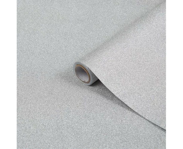 Self-adhesive Wallpaper DC-Fix - Glitter Silver 45x150