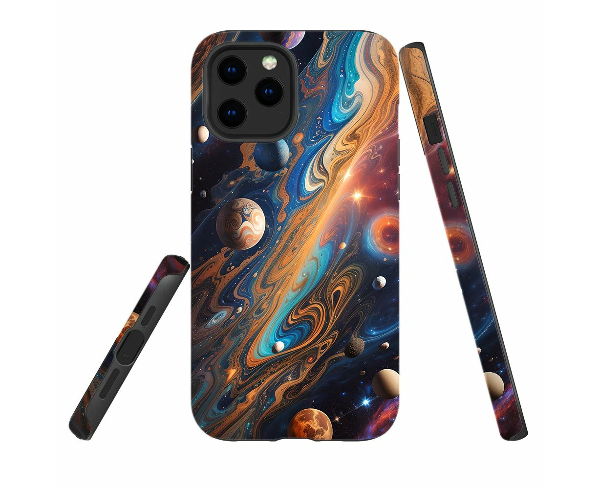 For iPhone 12 Pro/12 Tough Protective Cover, Planets Of The Universe