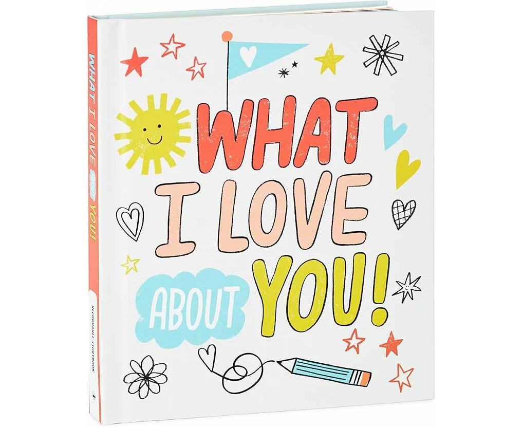 Hallmark Gifts - What I Love About You! A Colour-Your-Own Recordable Storybook