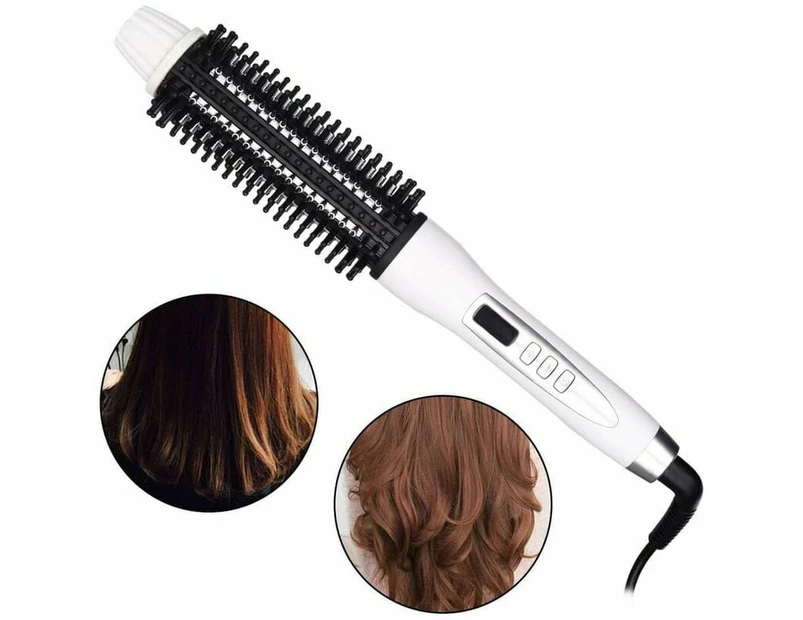 Electric styling brushes ceramic tourmaline round brush curling iron curling machine with temperature control