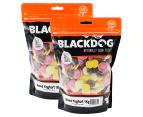 2 x Blackdog Mixed Yoghurt Drops Dog Treats 1kg