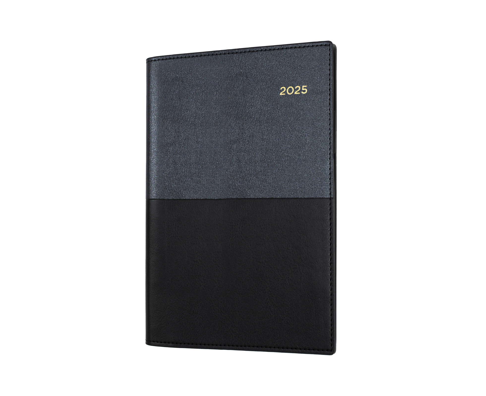 2025 Diary Collins Vanessa A5 Month to View w/ Notes Black 585.V99