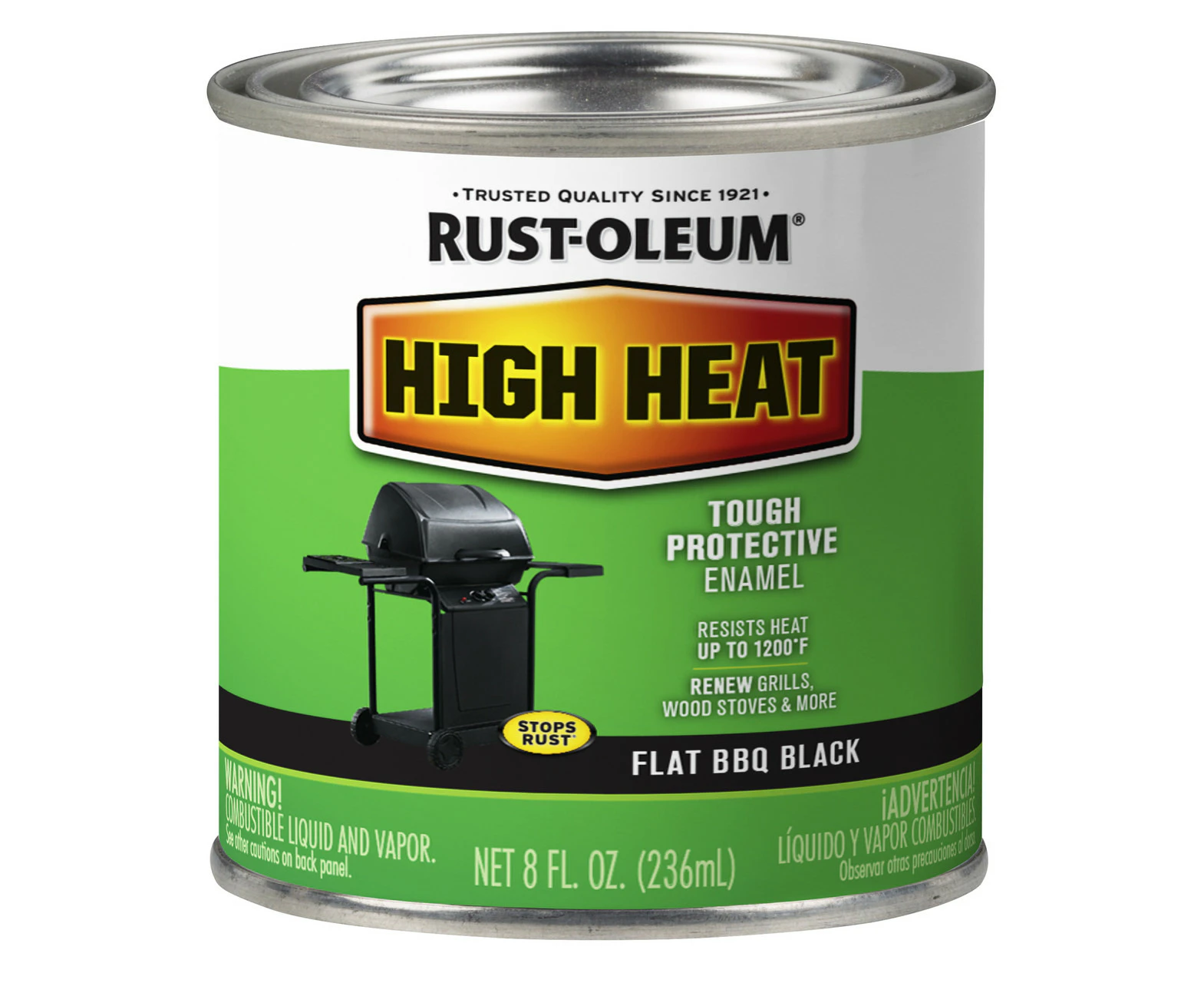 Multi Bundle Rust-Oleum Specialty High Heat Brush On Paint - BBQ Black 236ml x 6