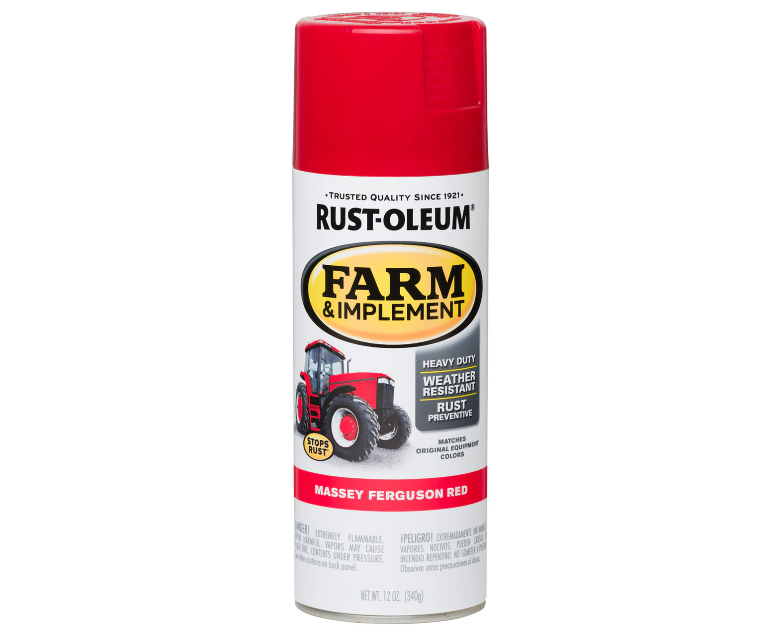 Multi Bundle Rust-Oleum Farm & Implement Spray 340g Massey Ferguson Red x 6