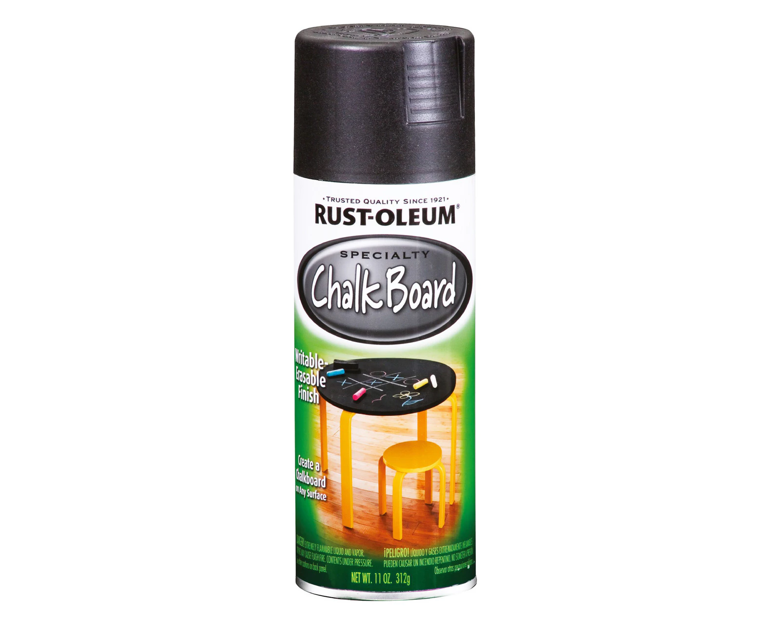 Multi Bundle Rust-Oleum Chalkboard Spray Paint Black 312g x 6