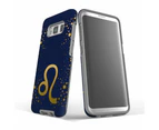 For Samsung Galaxy S8 Case, Armor Back Cover, Leo Sign