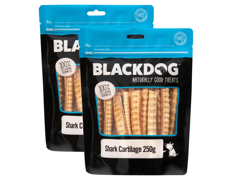 2 x Blackdog Shark Cartilage Dog Treats 250g