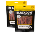 2 x Blackdog Duck Jerky Dog Treats 300g