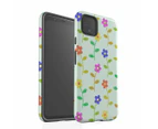 For Google Pixel 4 XL Case Armour Protective Cover Flowers Colourful