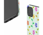 For Google Pixel 4 XL Case Armour Protective Cover Flowers Colourful