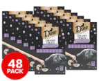 12 x 4pk Dine Creamy Treats Cat Food Mixed Seafood